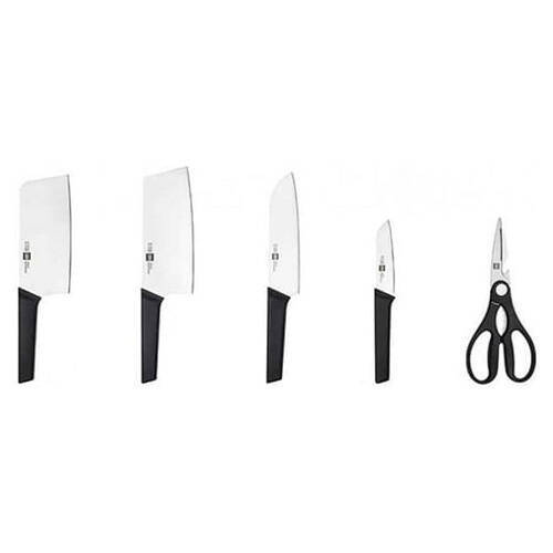 Набор ножей Xiaomi HuoHou (HU0057) (4 ножа+ножницы+подставка)