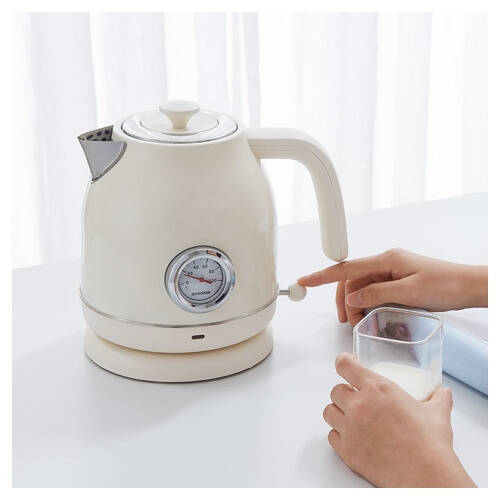 Винтажный чайник Qcooker Kettle QS-1701 (Белый)