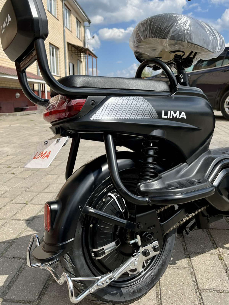 Электроскутер LIMA Ultra black (обновленная)