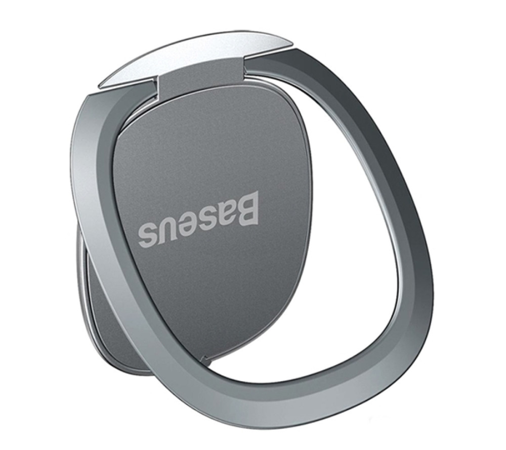 Держатель-кольцо Baseus SUYB-0S Invisible phone ring holder  Silver
