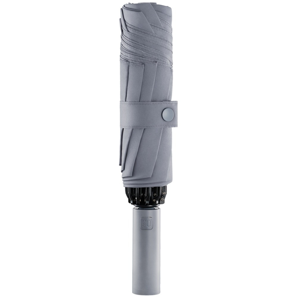 Зонт Ninetygo Folding Reverse Umbrella with LED Light (серый)
