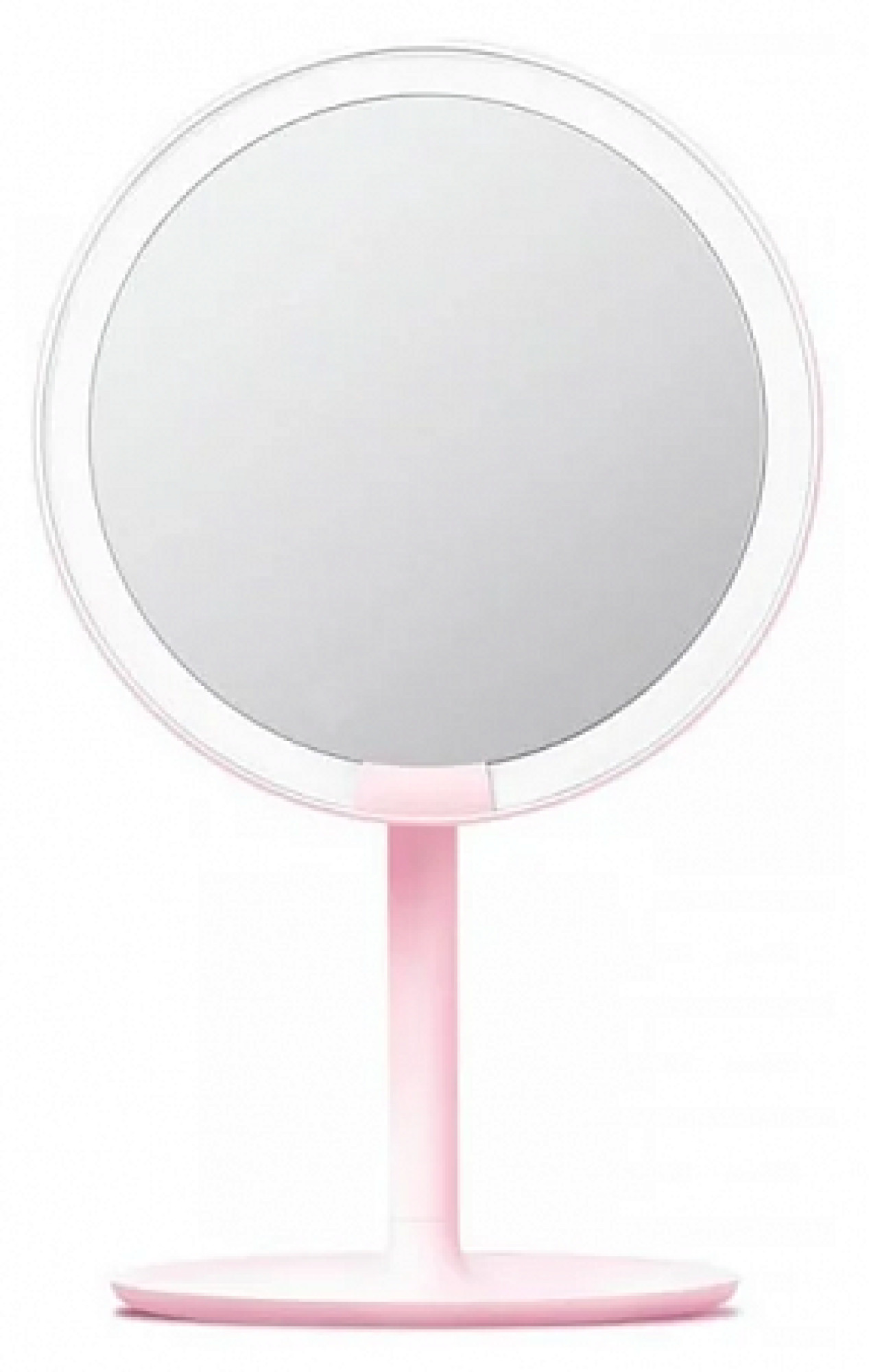 Настольное зеркало с подсветкой Xiaomi Amiro Lux High Color (AML004J) (Розовый)