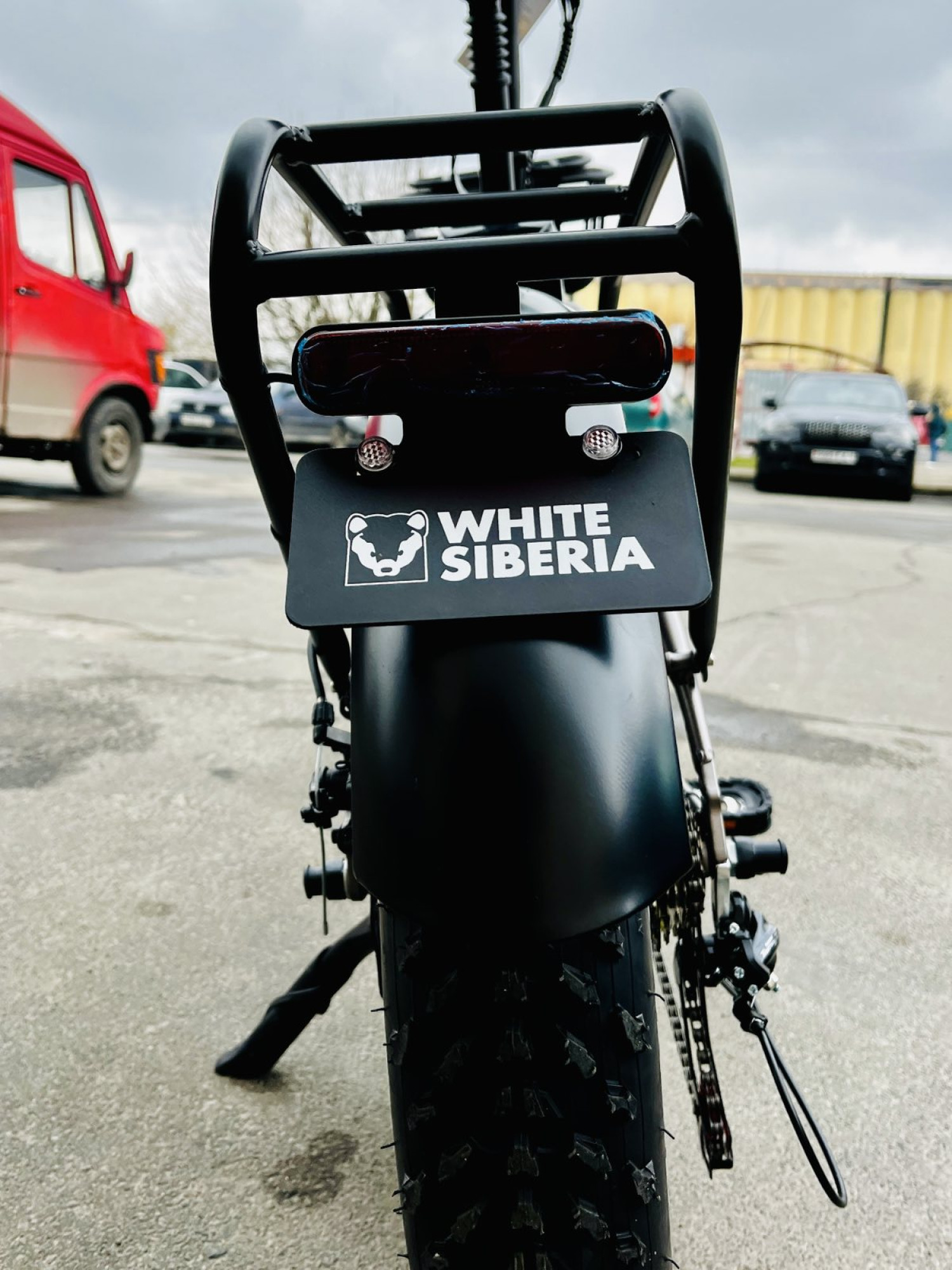 Электровелосипед  WHTE SIBERIA  SLAV PRO  матовый серый