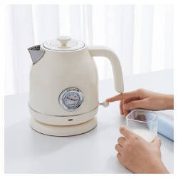 Винтажный чайник Qcooker Kettle QS-1701 (Белый) - фото2