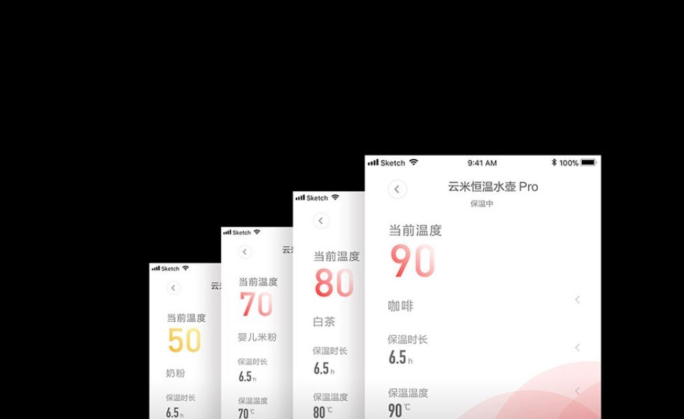 Чайник Xiaomi Viomi Smart Kettle Bluetooth Pro YM-K1503 (европейская вилка) Черный - Рисунок 6