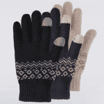 Перчатки Xiaomi для сенсорных экранов FO Touch Wool Gloves Black