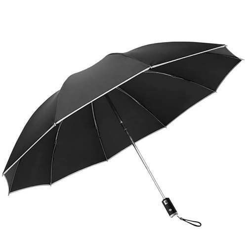 Зонт с фонариком Xiaomi Mi Zuodu (Черный)