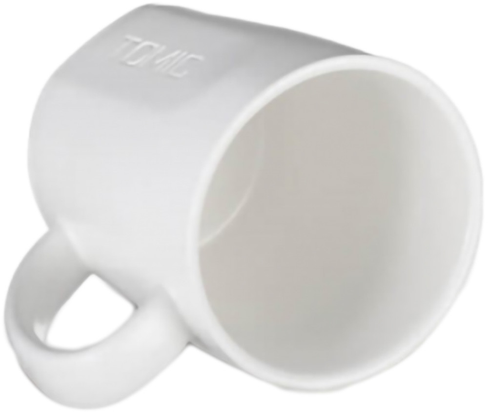 Кружка Xiaomi Tomic Ceramic Cup With Bamboo Cover TC1316U White - фото2