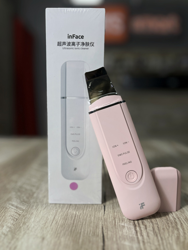 Аппарат ультразвуковой чистки лица Xiaomi InFace MS7100 (Pink)