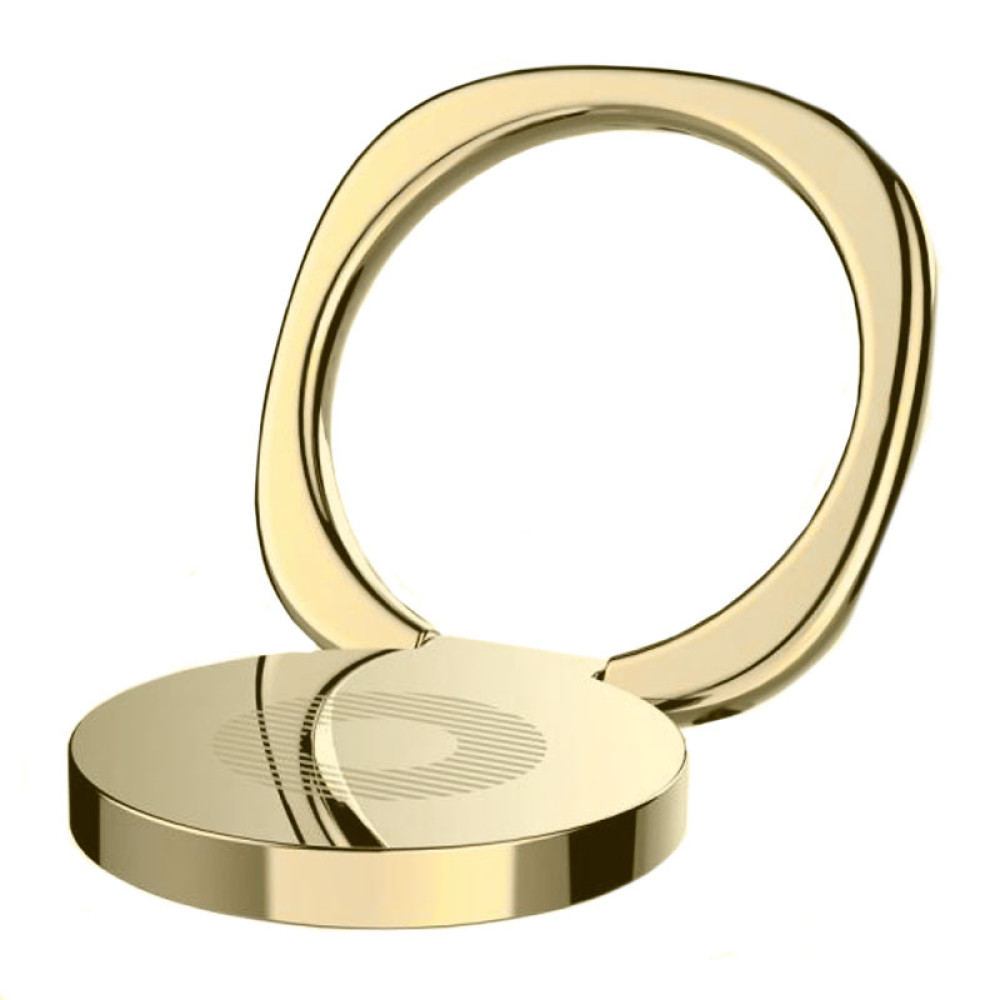 Держатель-кольцо Baseus SUMQ-0V Privity Ring Bracket, металлический, Gold
