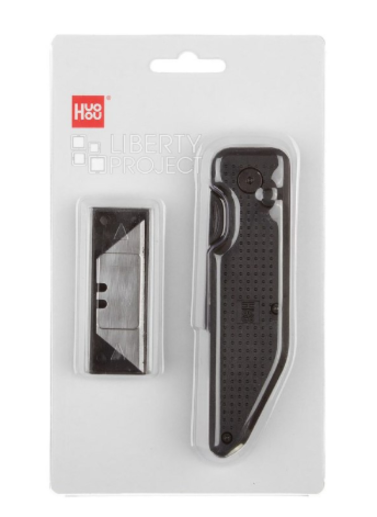 Нож складной Xiaomi Huohou Powerful Tool Knifer HU0207 (черный)