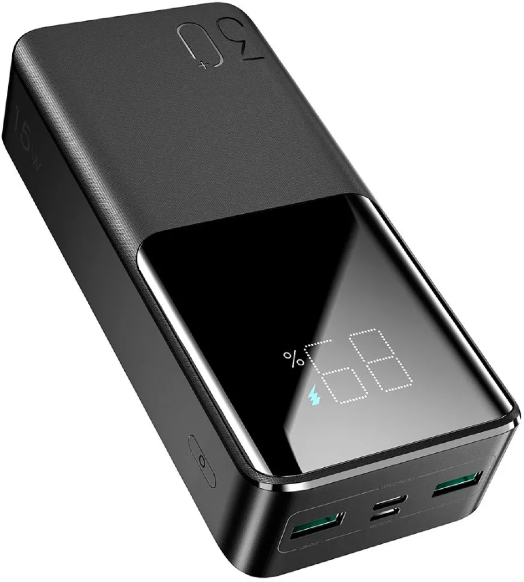 Внешний аккумулятор Joyroom power bank 15w 30000mAh PD QC3.0 AFC black (JR-T015)