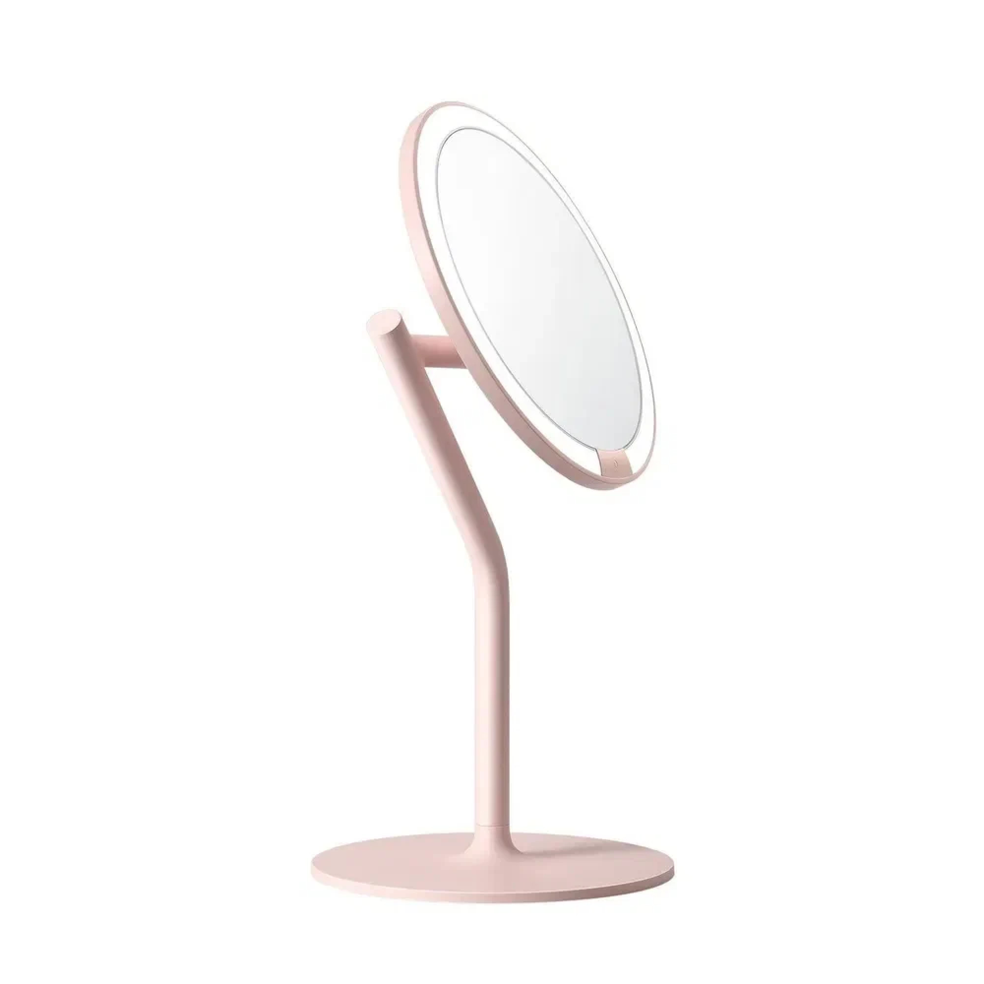 Зеркало косметическое с подсветкой AMIRO Mini 2 Desk Makeup Mirror Pink (AML117-P)