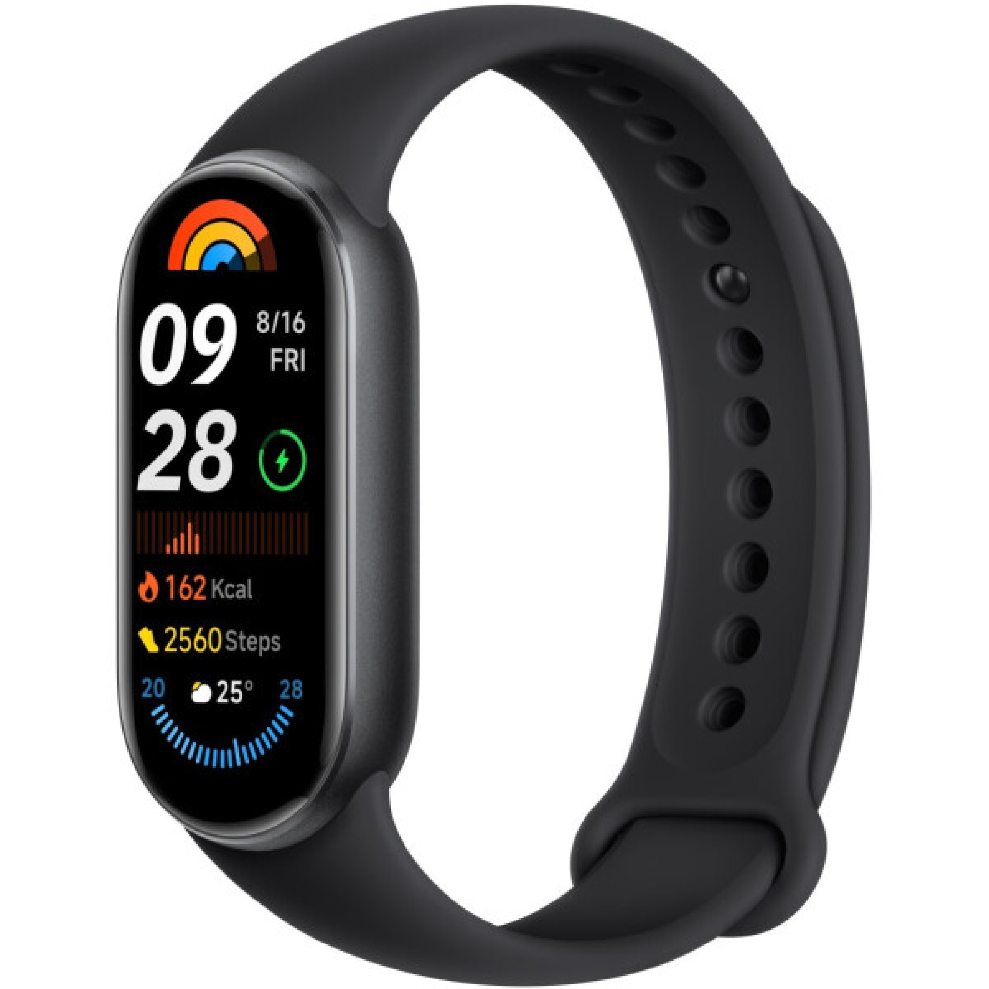 Фитнес-браслет Xiaomi Smart Band 9 Glacier Black (M2345B1)