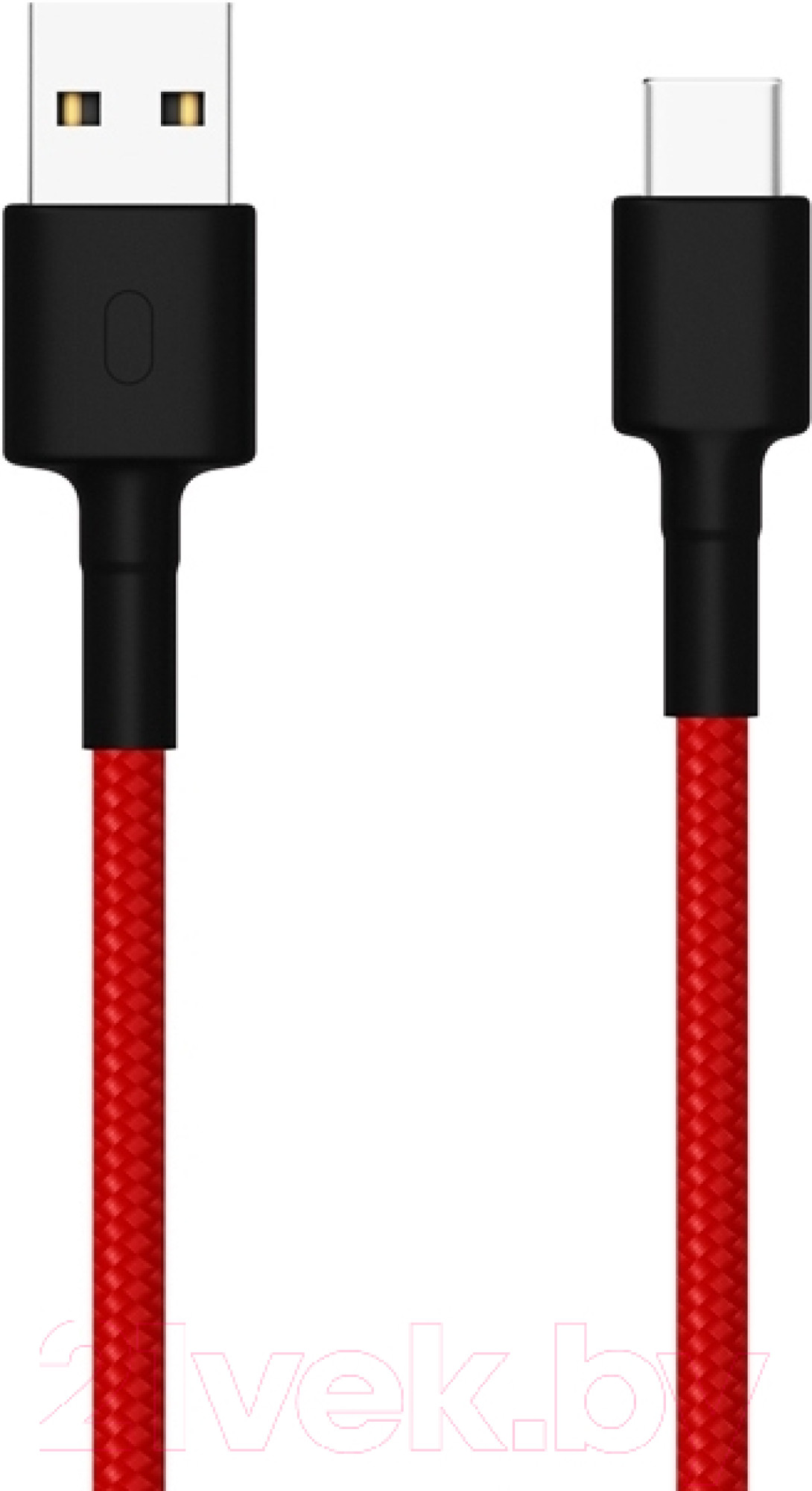 SJV4110GL Соединительный кабель Xiaomi Mi Braided USB Type-C Cable 100cm (Red) (SJX10ZM)