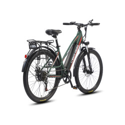  Электровелосипед  WHTE SIBERIA  LIGHT  матовый зеленый - фото