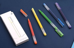 Набор гелевых ручек Xiaomi Rainbow Gel Pen 5 Colors MJZXB03WC - фото2