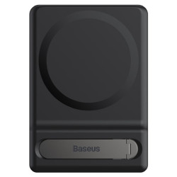 Держатель-подставка для смартфона Baseus LUXZ010001 Foldable Magnetic Bracket магнитный Black - фото