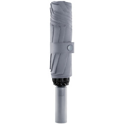 Зонт Ninetygo Folding Reverse Umbrella with LED Light (серый) - фото2