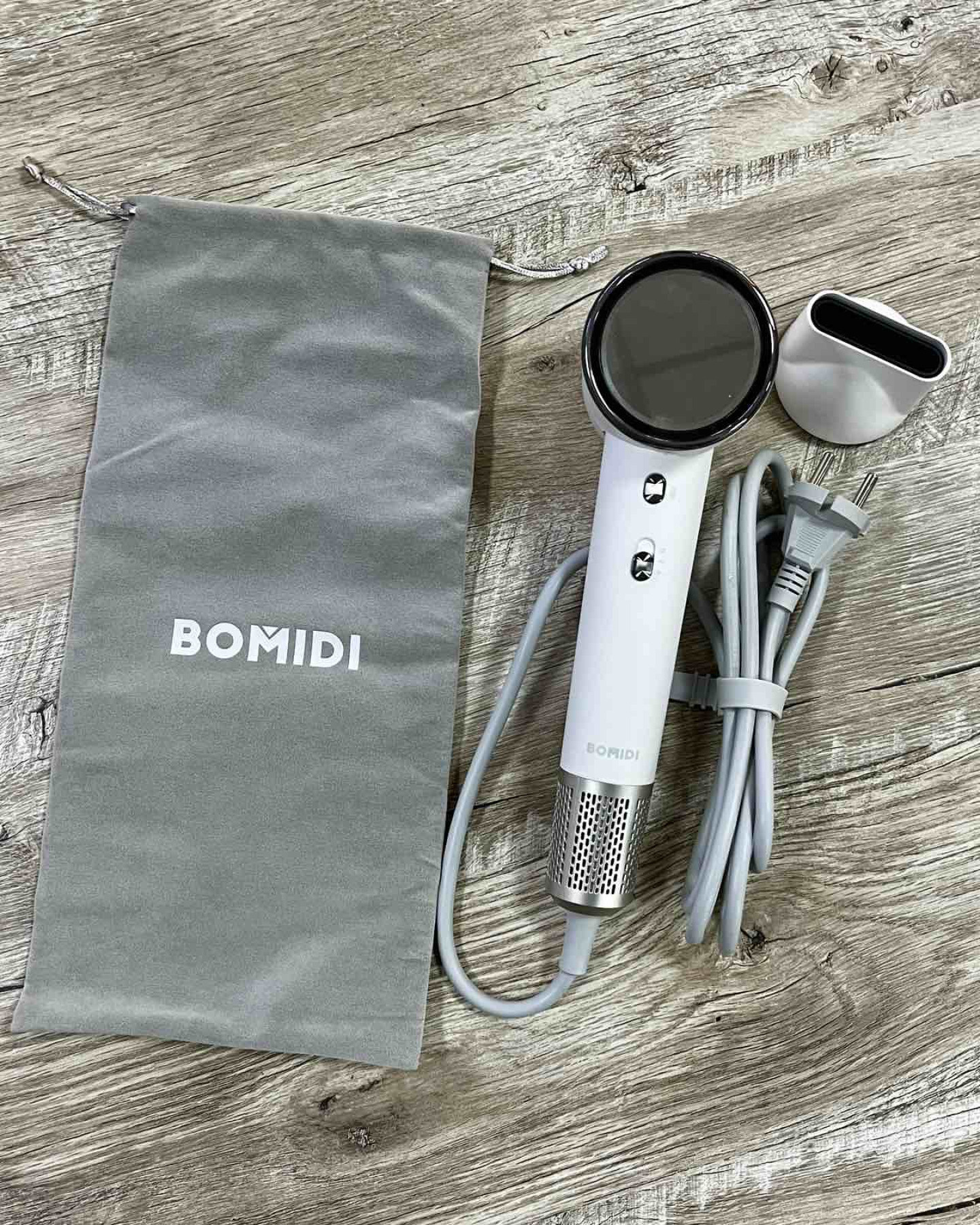 Фен для волос BOMIDI HD04-3 Белый (EU) - фото