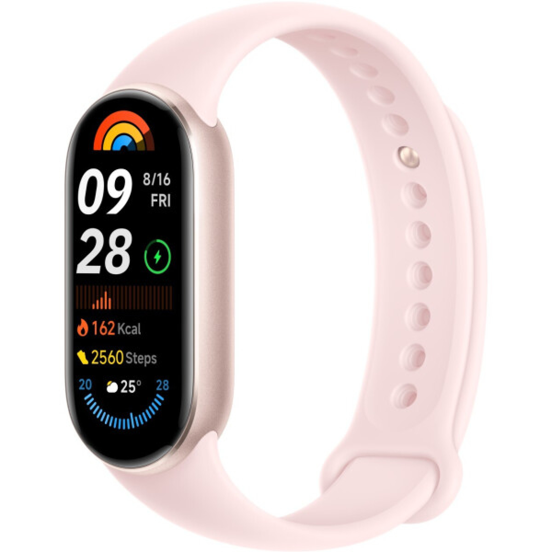 Фитнес-браслет Xiaomi Smart Band 9  Glacier Pink (M2345B1) - фото